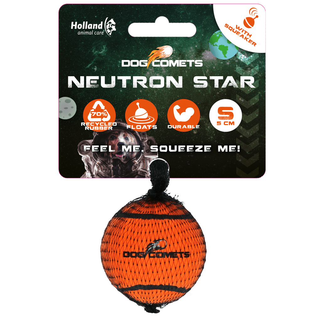 Dog Comets Tennisbal Met Pieper Neutron Star S - all for animals