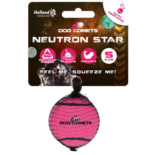 Dog Comets Tennisbal Met Pieper Neutron Star S - all for animals