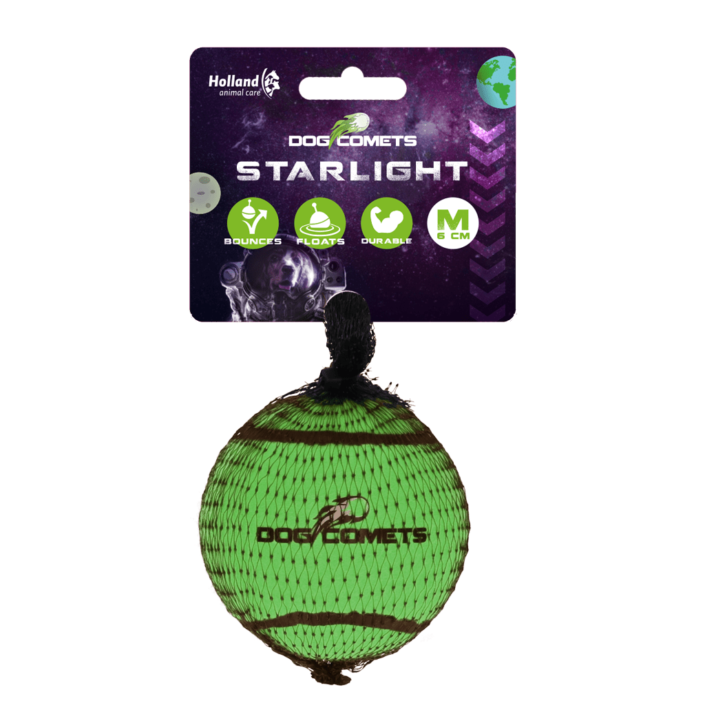 Dog Comets Tennisbal Starlight M - all for animals