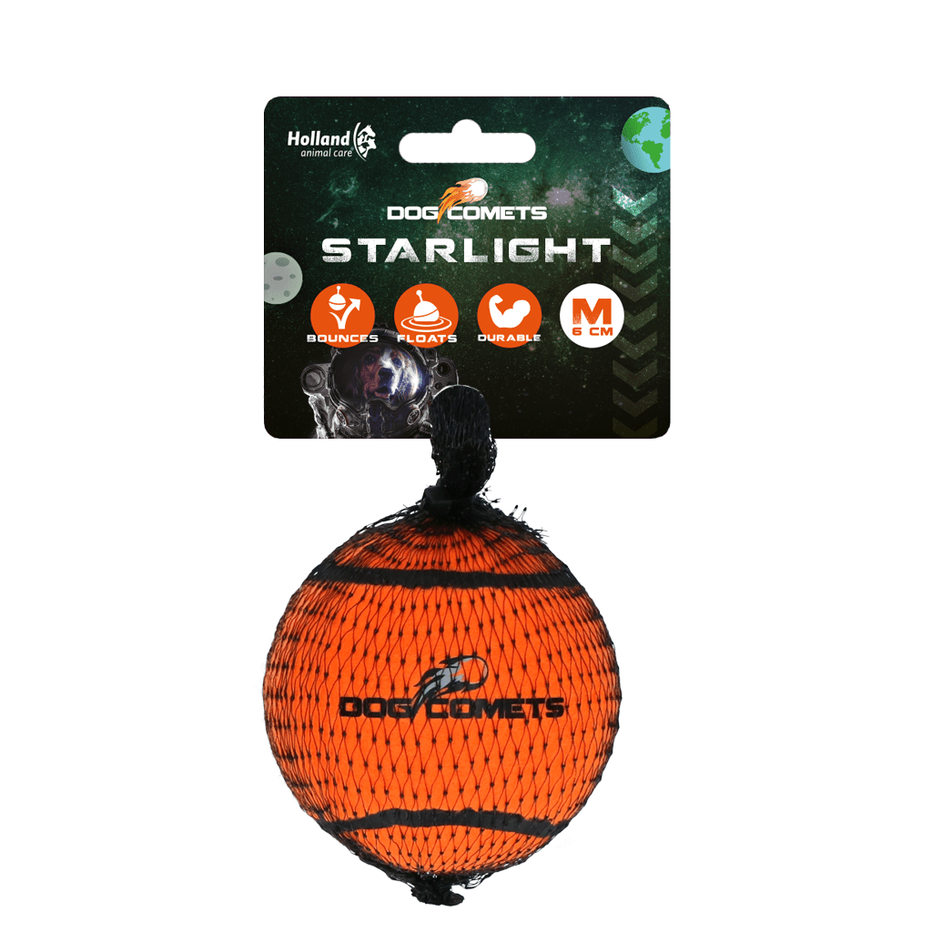 Dog Comets Tennisbal Starlight M - all for animals