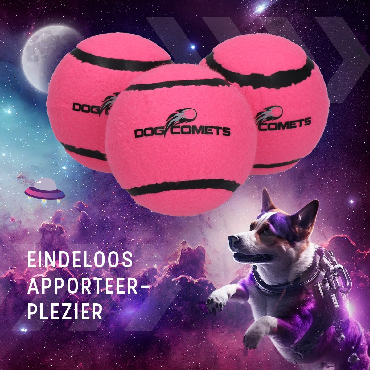 Dog Comets Tennisbal Starlight S - all for animals