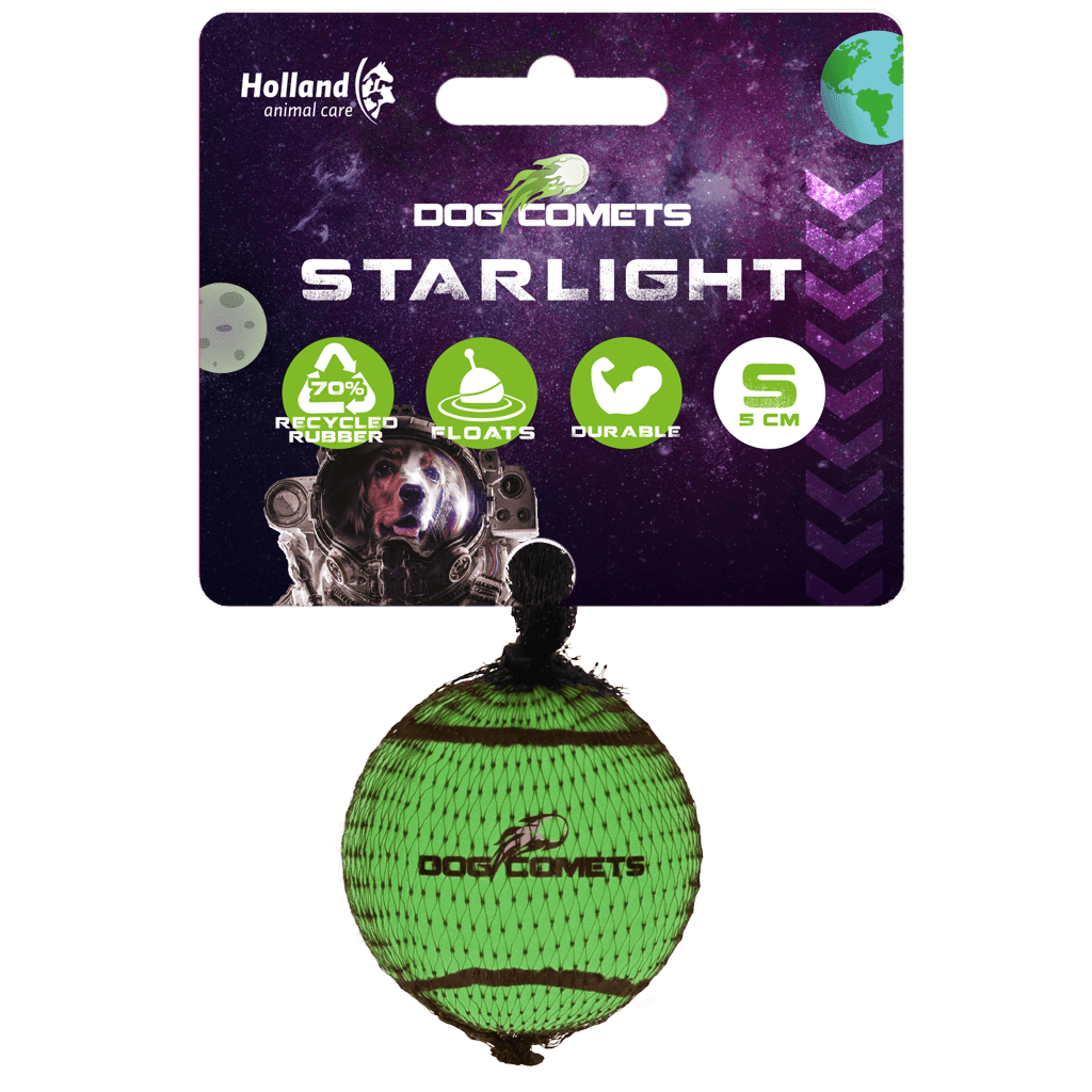 Dog Comets Tennisbal Starlight S - all for animals