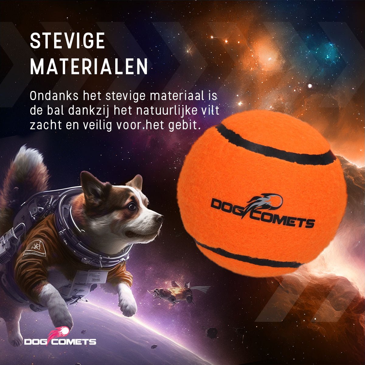 Dog Comets Tennisbal Starlight S - all for animals
