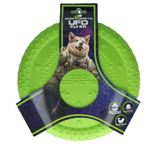 Dog Comets UFO Flyer - transparante productafbeelding