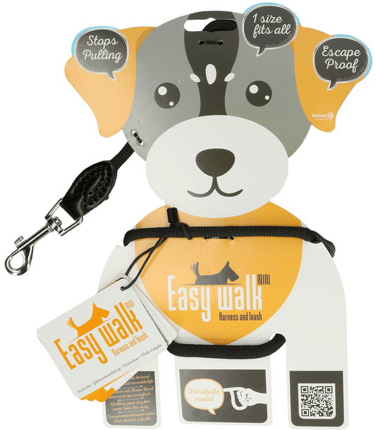 Easy Walk Schoudermodel Zwart - Mini - all for animals