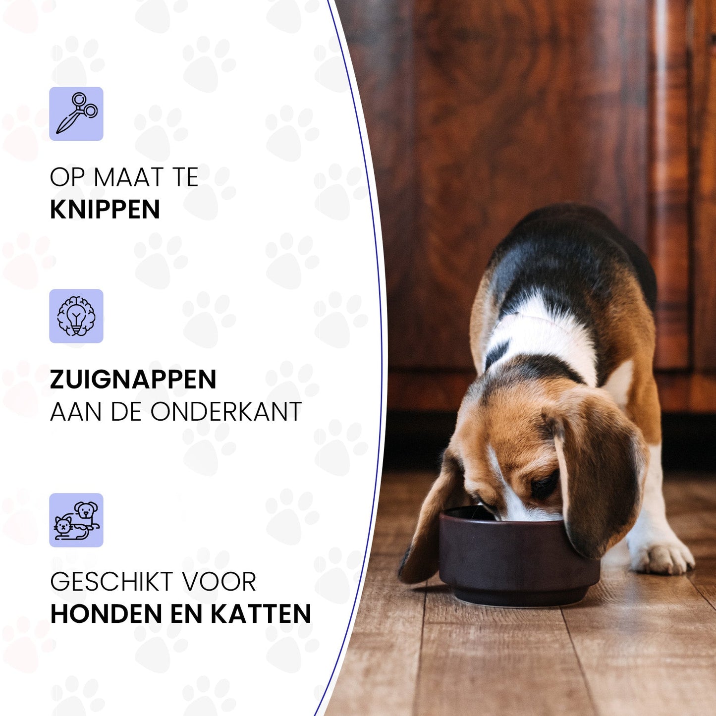 Eat Slow Live Longer Gobble Stopper Blauw - all for animals