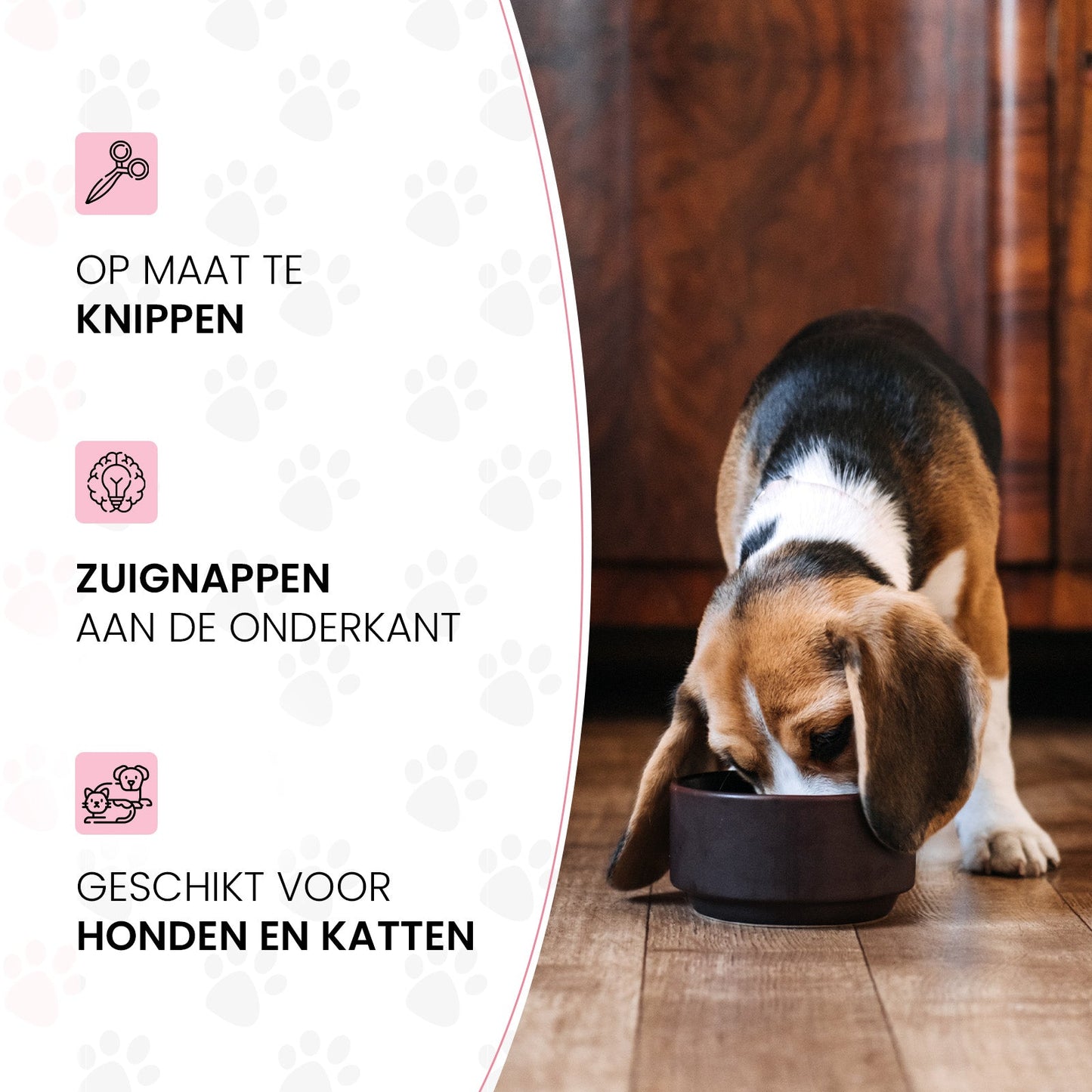 Eat Slow Live Longer Gobble Stopper Roze - all for animals