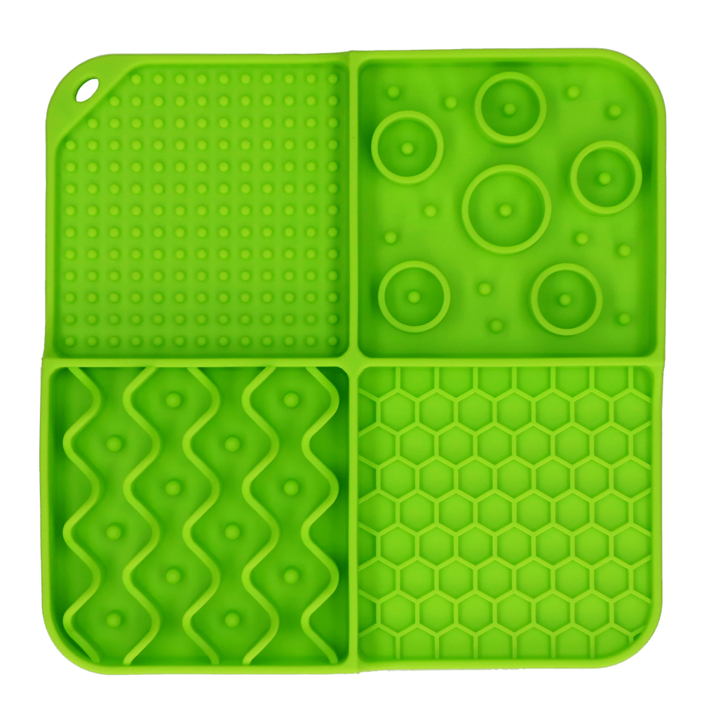 Eat Slow Live Longer Lick Mat Dimensions Rectangle - all for animals