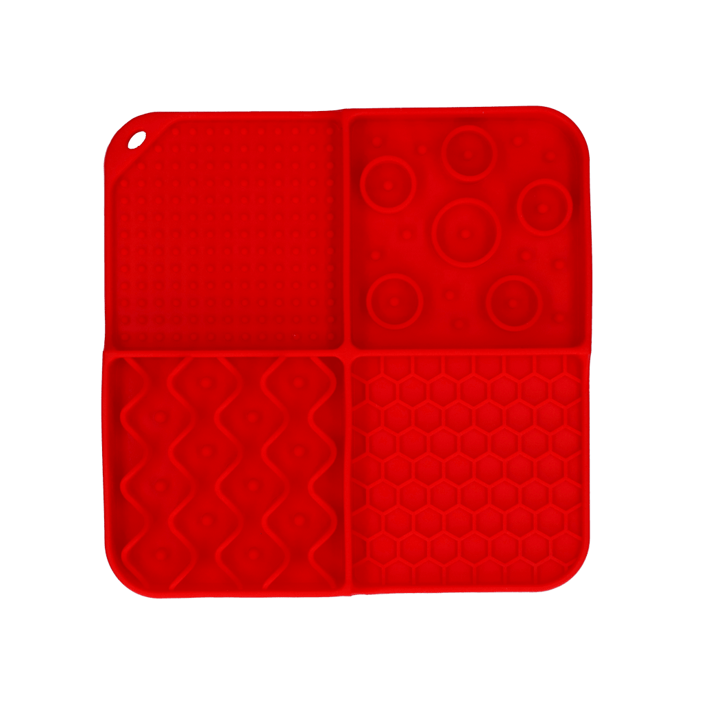 Eat Slow Live Longer Lick Mat Dimensions Rectangle - all for animals