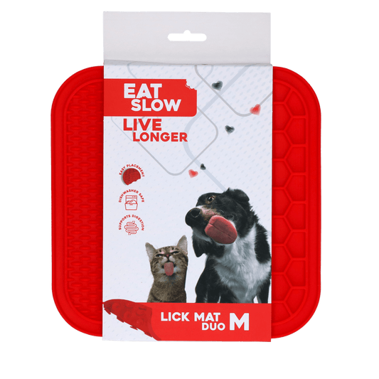 Eat Slow Live Longer Lick Mat Duo M - all for animals