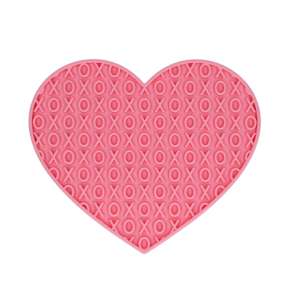 Eat Slow Live Longer Lick Mat Lovely Heart - all for animals