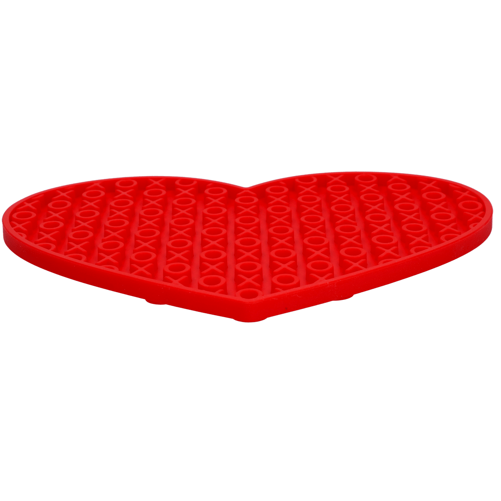 Eat Slow Live Longer Lick Mat Lovely Heart - all for animals