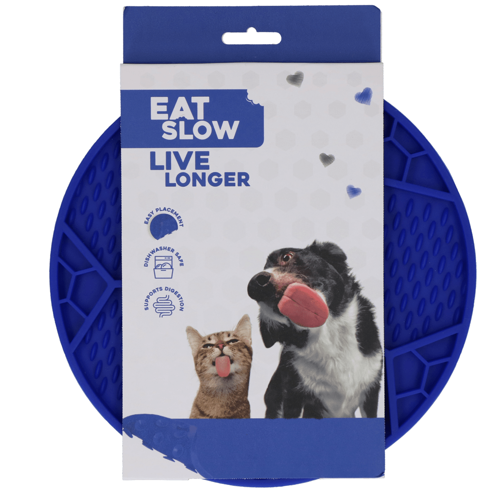 Eat Slow Live Longer Lick Mat Soccer Ball - all for animals