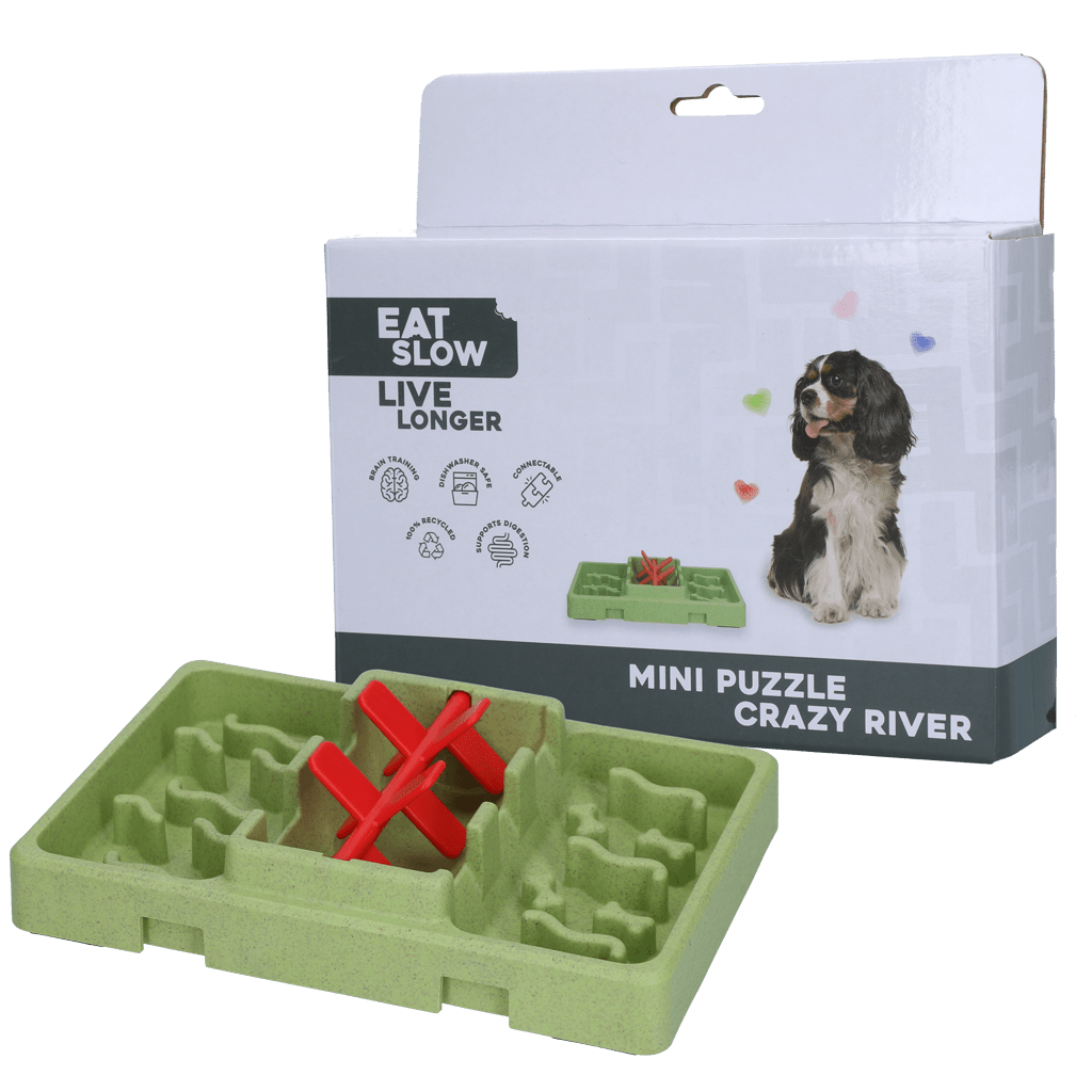 Eat Slow Live Longer Mini Puzzle Crazy River - all for animals