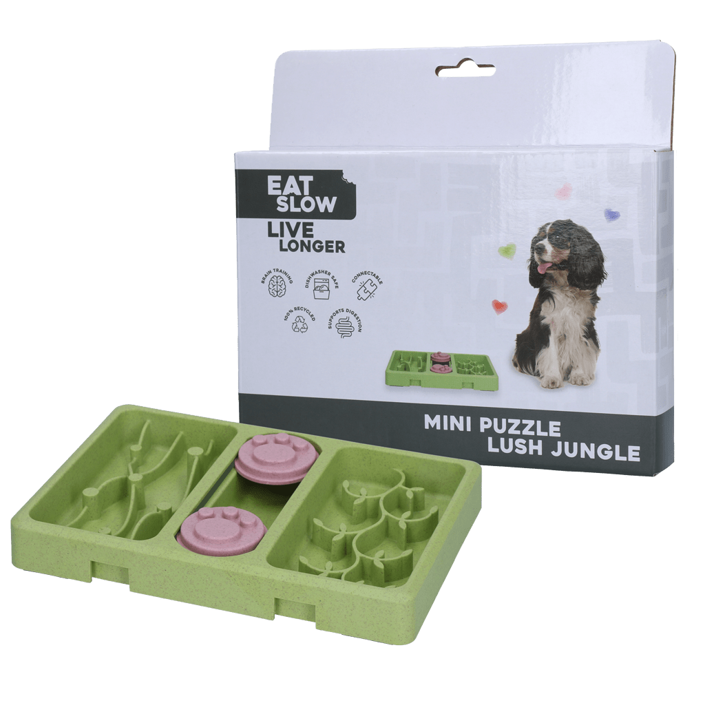 Eat Slow Live Longer Mini Puzzle Lush Jungle - all for animals