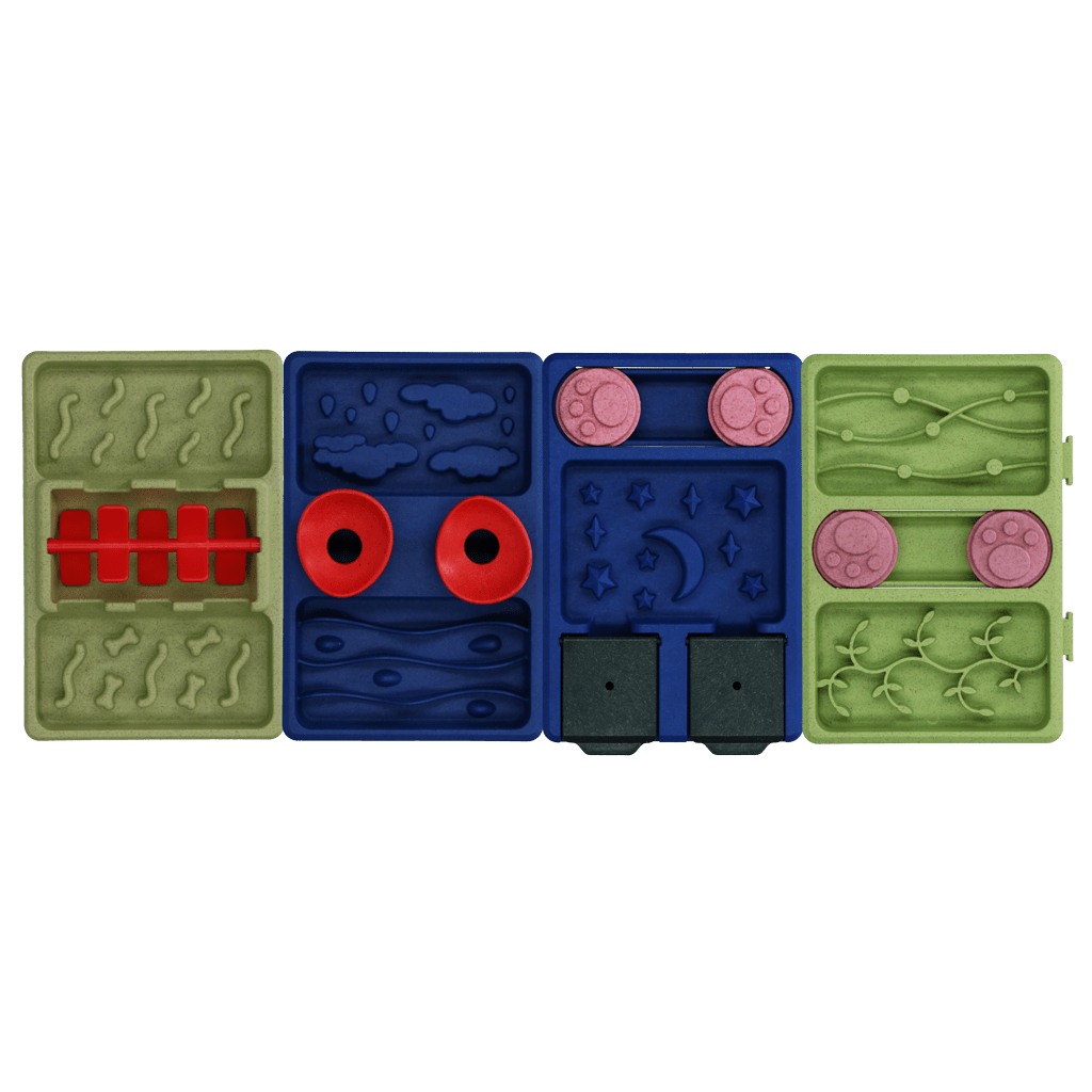 Eat Slow Live Longer Mini Puzzle Lush Jungle - all for animals