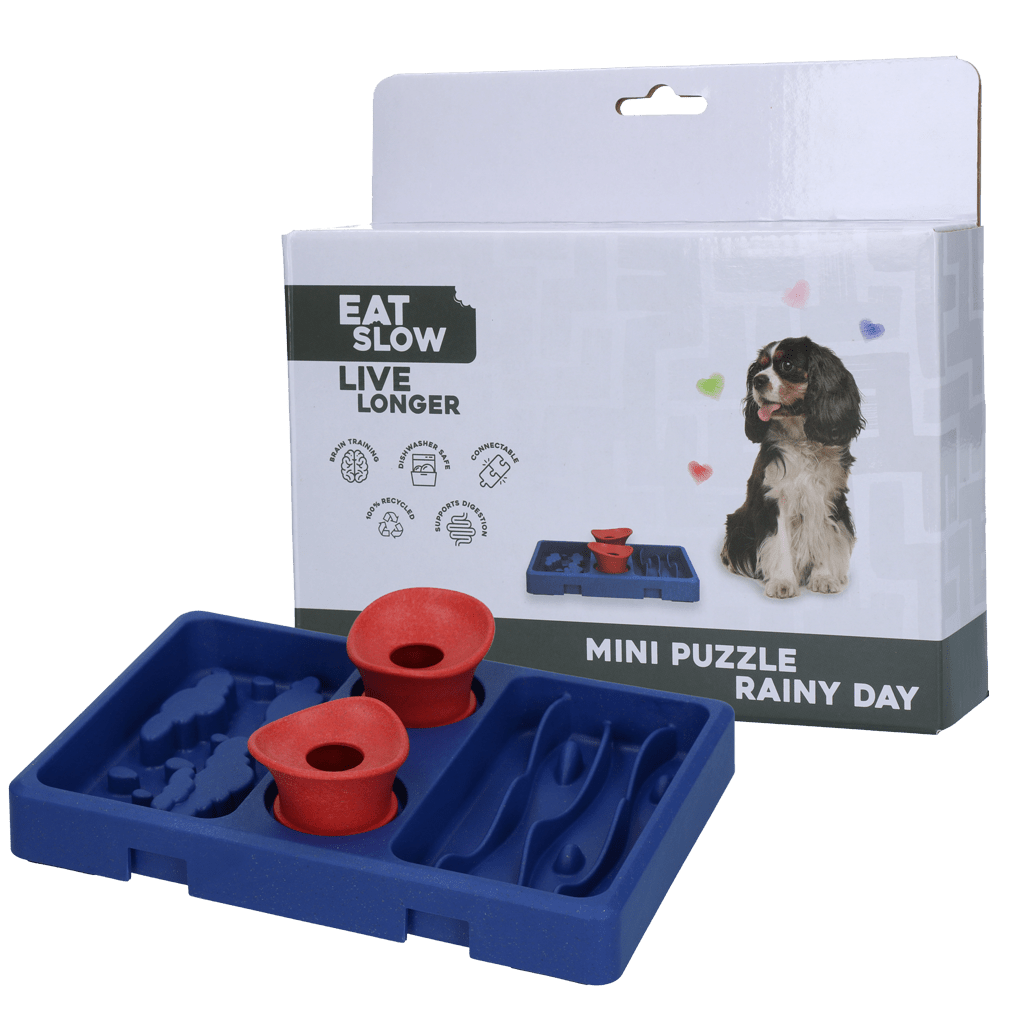 Eat Slow Live Longer Mini Puzzle Rainy Day - all for animals