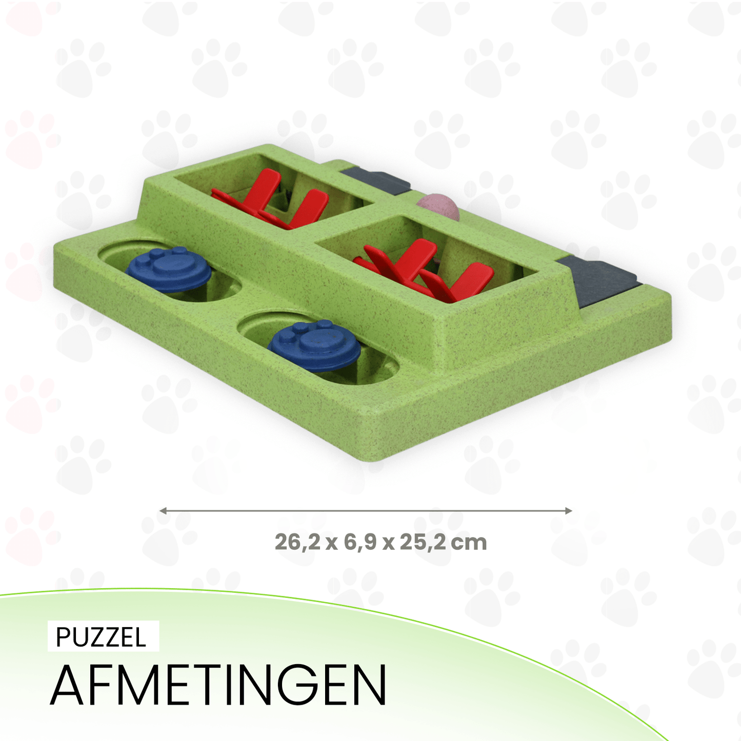 Eat Slow Live Longer Puzzle Squared - all for animals