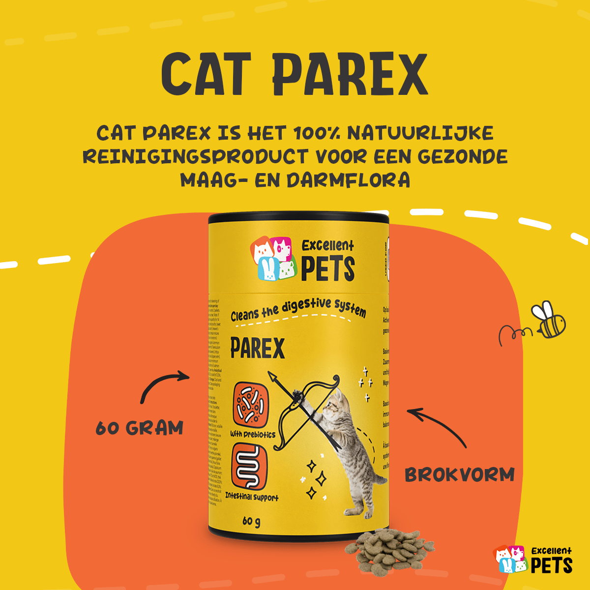 Excellent Pets Cat Parex 60 g - all for animals