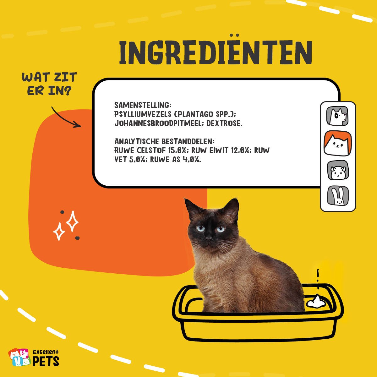 Excellent Pets Cat Psyllium+ 100 g - all for animals