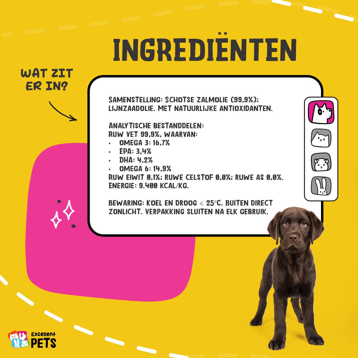 Excellent Pets Dog Salmon Oil - all for animals