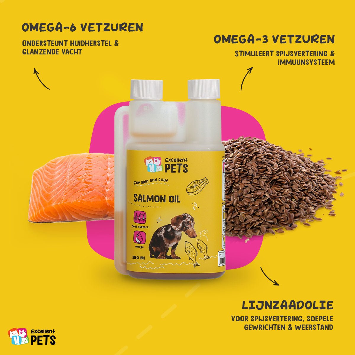 Excellent Pets Dog Salmon Oil - all for animals