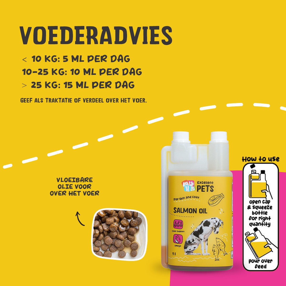 Excellent Pets Dog Salmon Oil - all for animals