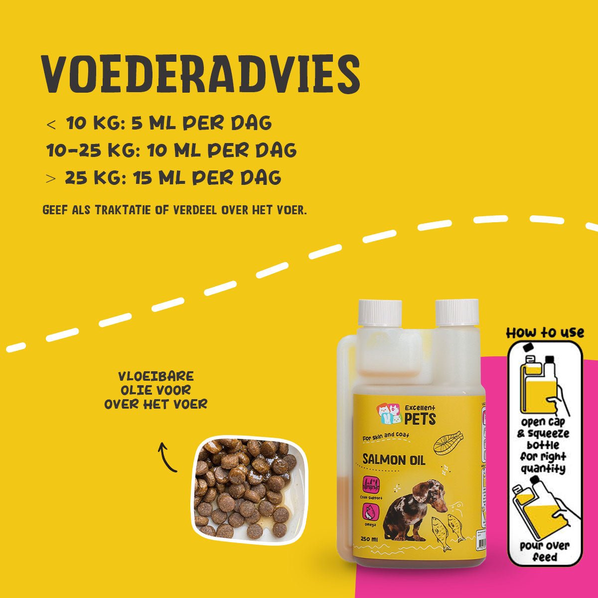 Excellent Pets Dog Salmon Oil - all for animals