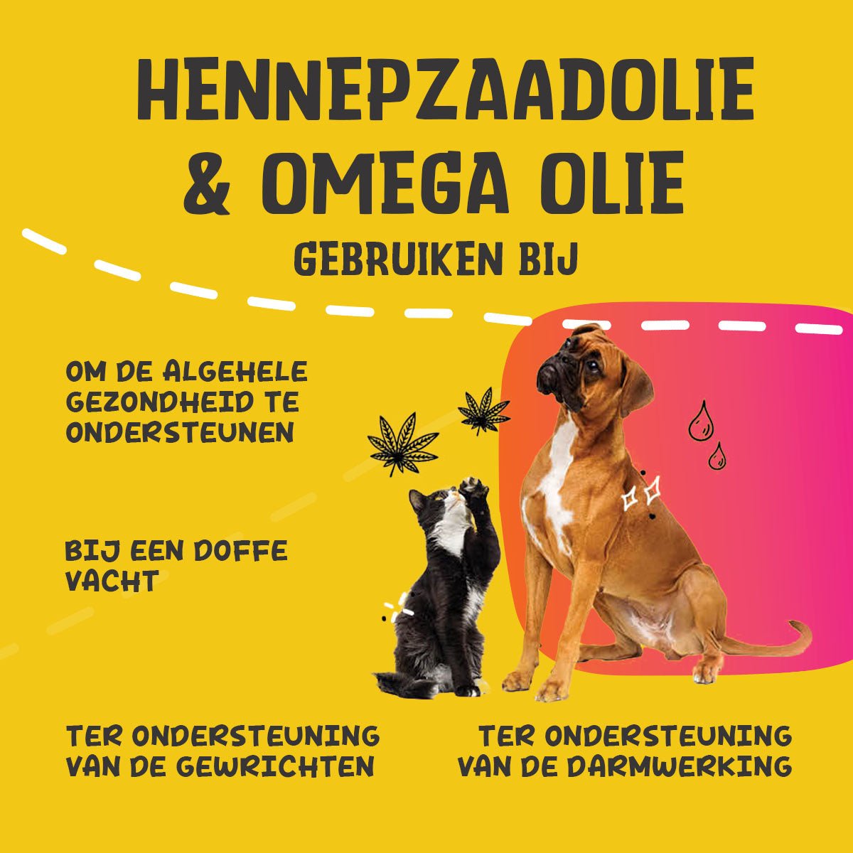 Excellent Pets HempOne + Omega Oil - all for animals