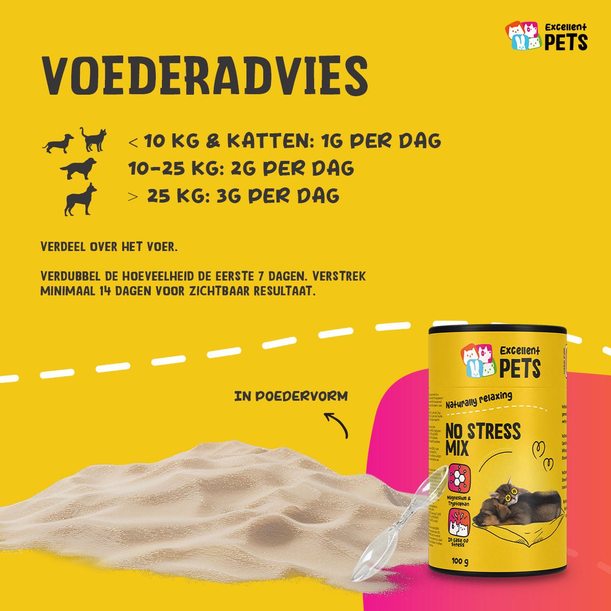 Excellent Pets No Stress Mix - all for animals