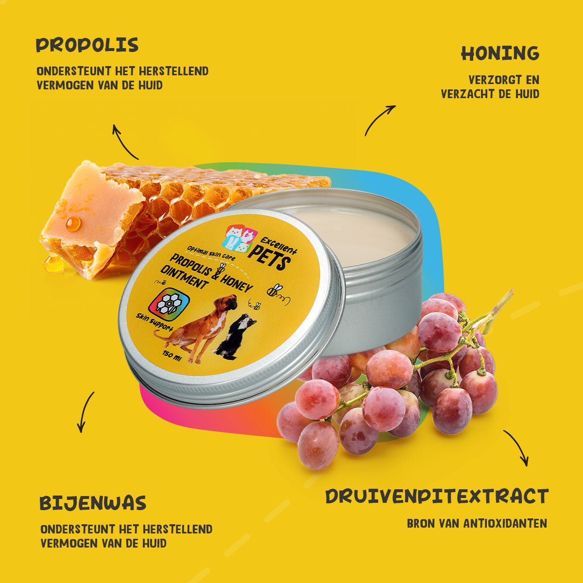 Excellent Pets Propolis & Honey Ointment - all for animals