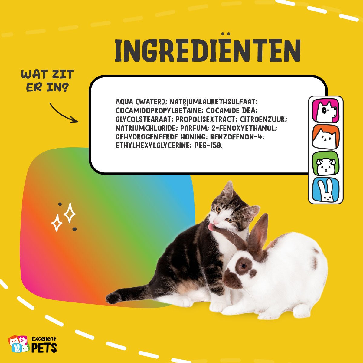 Excellent Pets Propolis & Honey Shampoo 250 ml - all for animals