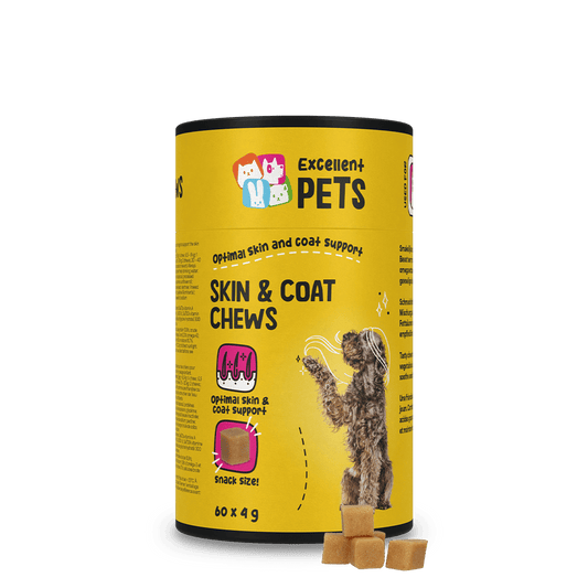 Excellent Pets Skin & Coat Soft Chews 60 Treats - all for animals