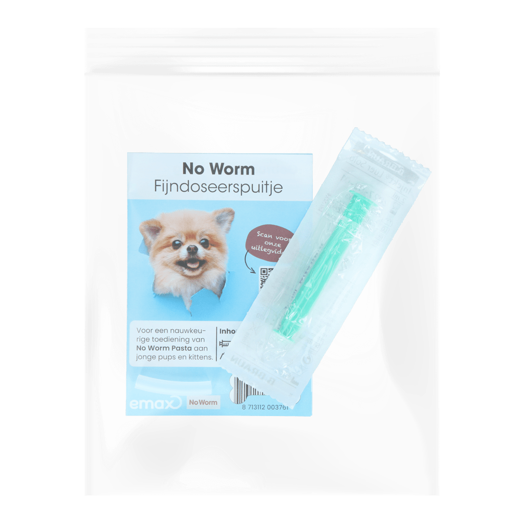 Fijndoseerspuitje No Worm pasta (6 Ce) - all for animals