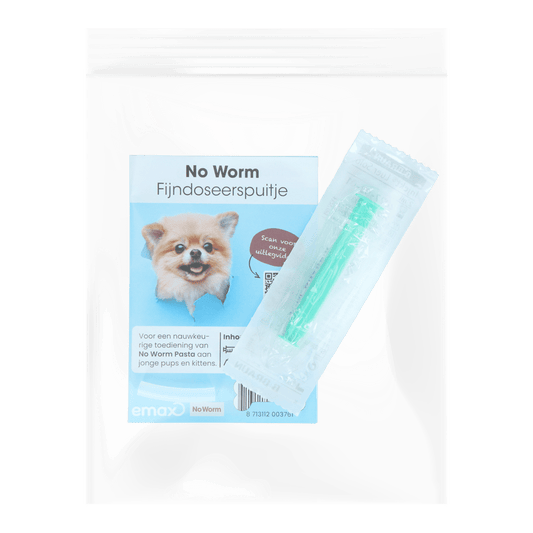 Fijndoseerspuitje No Worm pasta (6 Ce) - all for animals