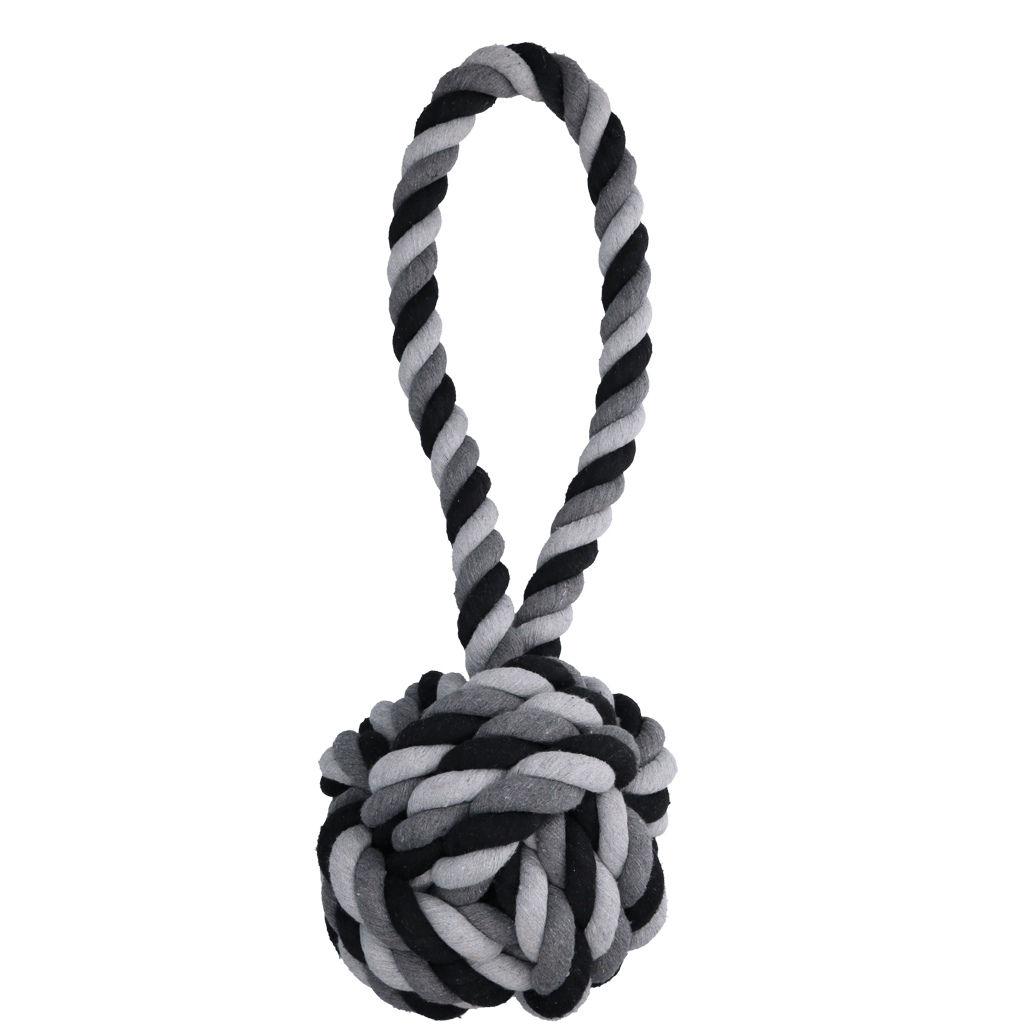 Floss Toss Dental Rope Exteme Tug and Ball - 60 cm - all for animals