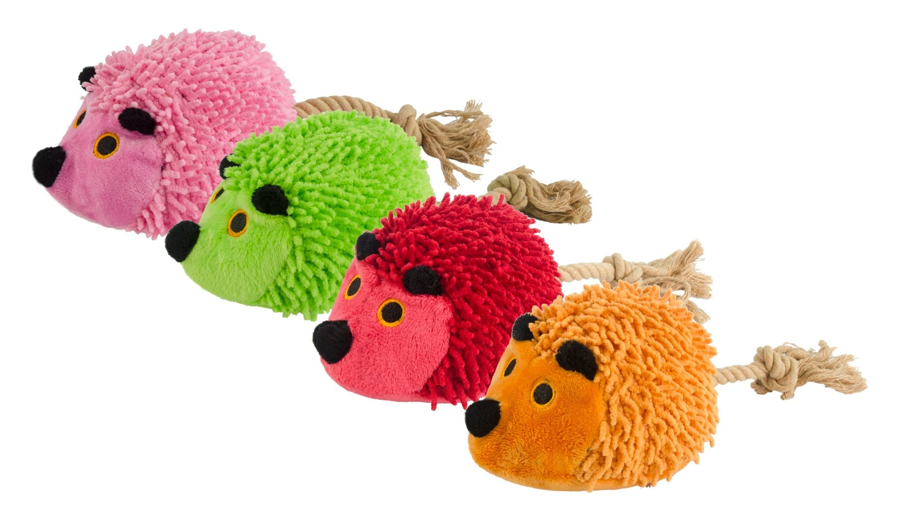 Fuzzle Hedgie met staart Rood - all for animals