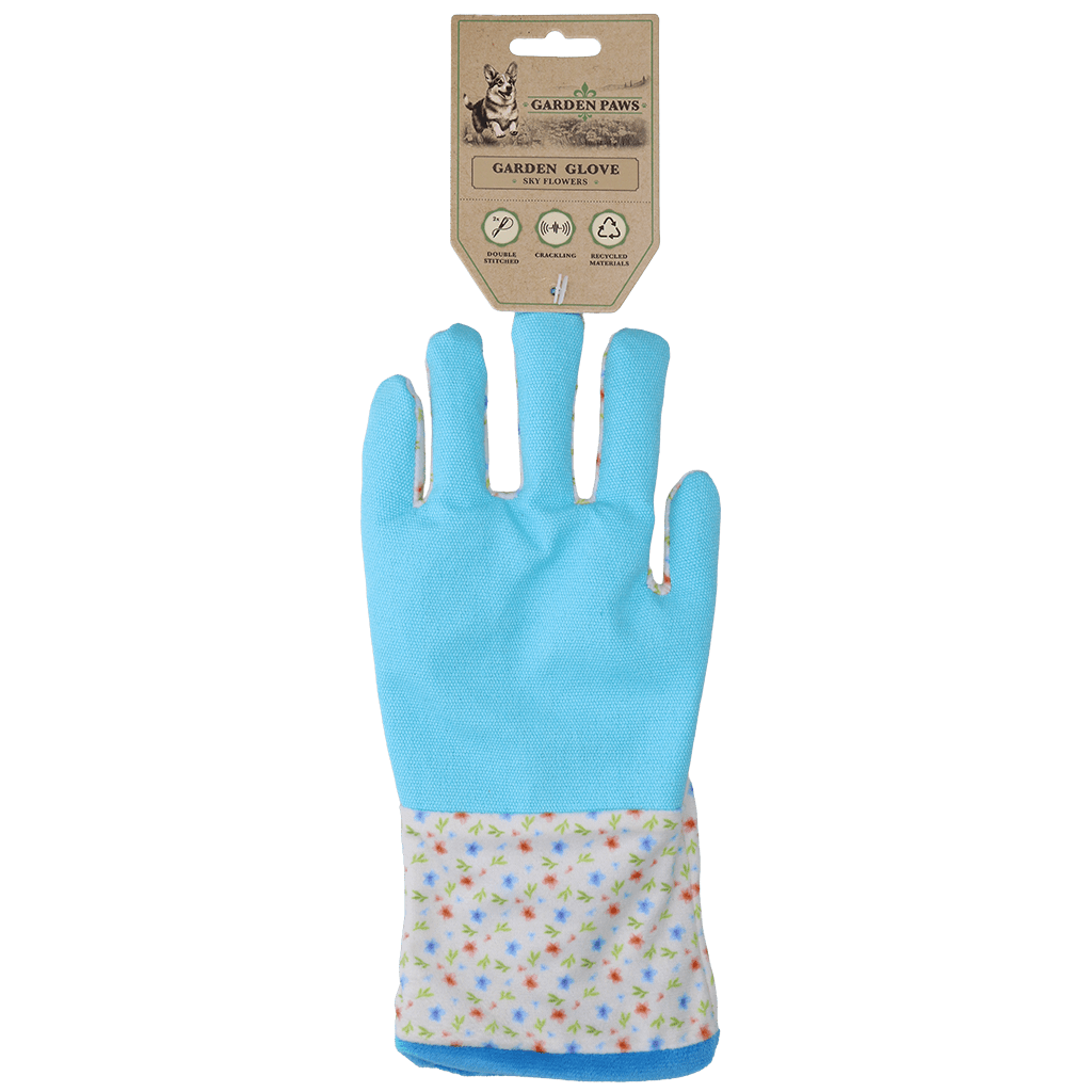 Garden Paws Garden Glove Sky Flowers - all for animals