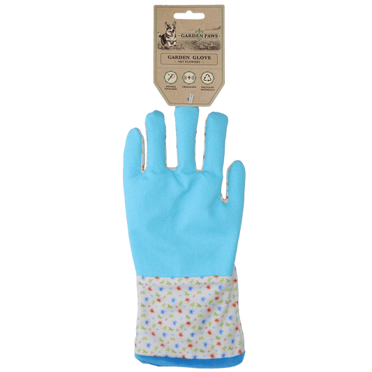Garden Paws Garden Glove Sky Flowers - all for animals
