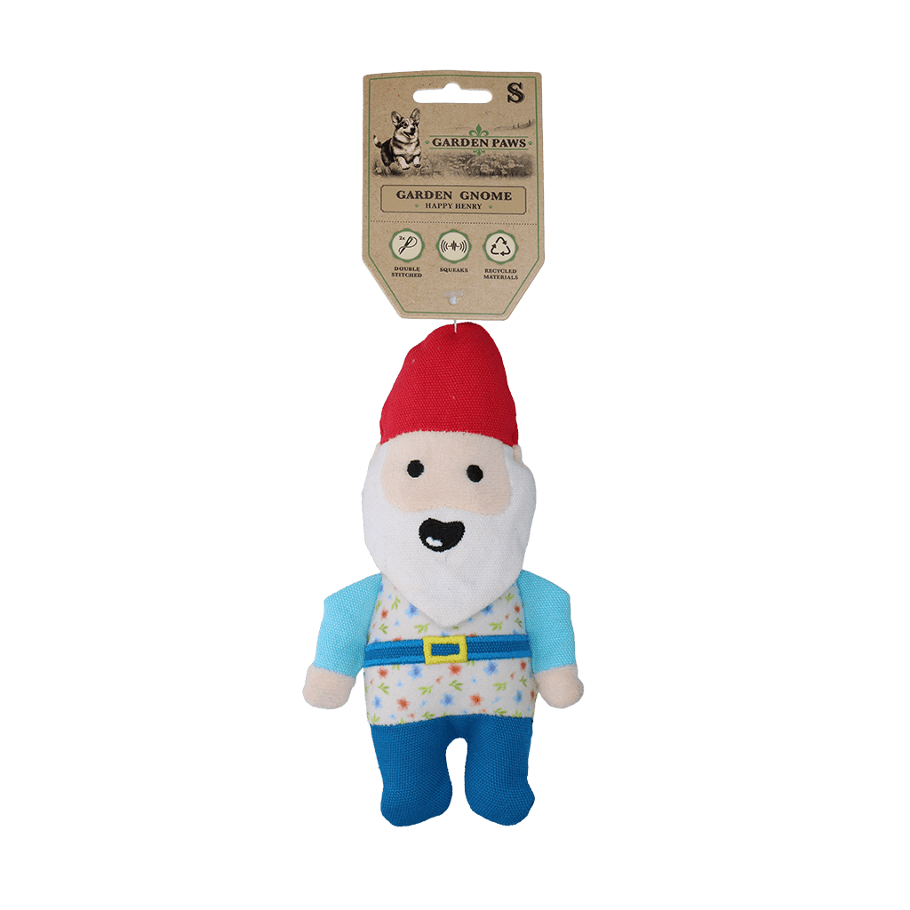 Garden Paws Garden Gnome Happy Henry - all for animals