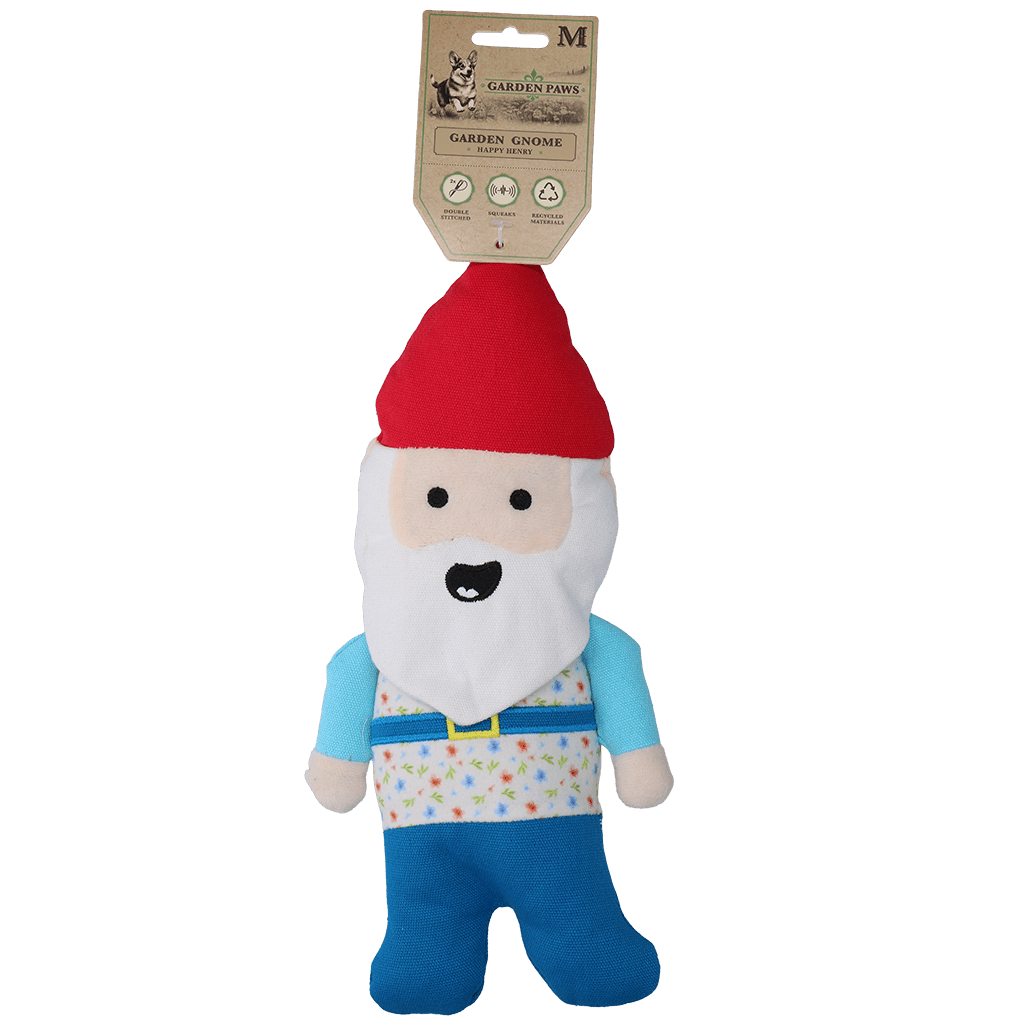 Garden Paws Garden Gnome Happy Henry - all for animals