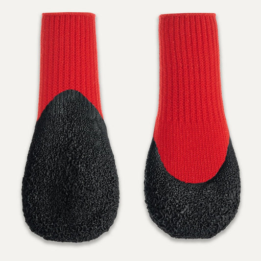 Goo - eez Dog Boots Lites 4 Per Pack XL Rood/Zwart - all for animals