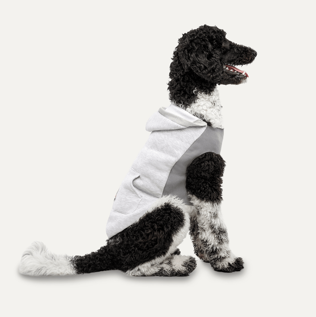 Goo - eez Kangaroo Fleece Hoodie XL Grijs - all for animals