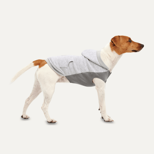Goo - eez Kangaroo Fleece Hoodie XL Grijs - all for animals