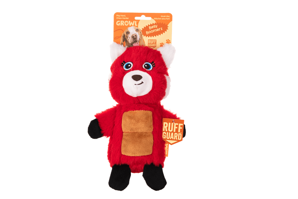 Growl Belly Boomerz Riley de Rode Panda - all for animals