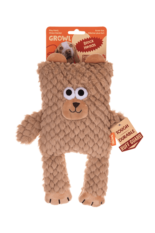 Growl Block Heads Boxy de Beer - all for animals