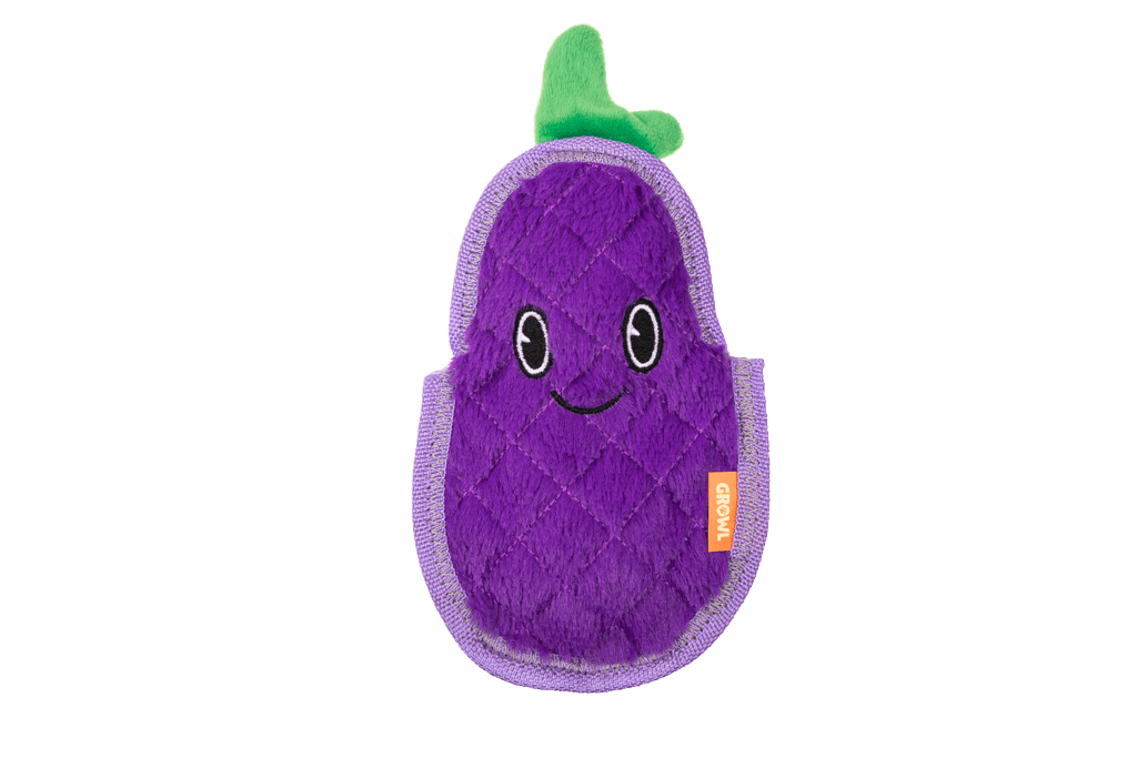 Growl Flip Floppz Eddie de Aubergine - all for animals