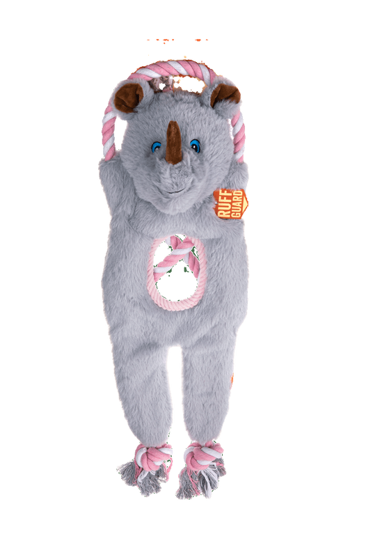 Growl Jungle Tugz Rocky de Neushoorn - transparante productafbeelding