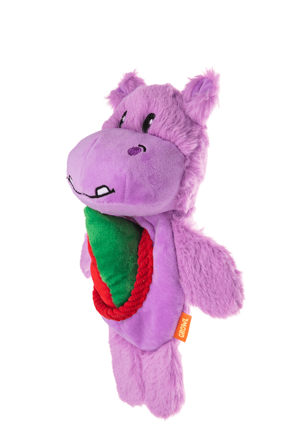 Growl Snackerz Hilda de Hippo - all for animals