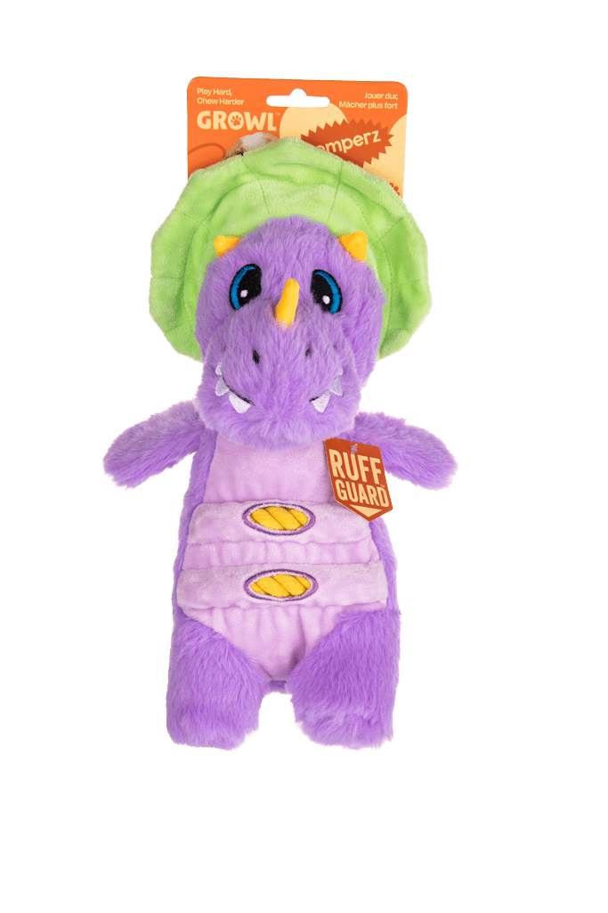 Growl Stomperz Benny de Paarse Brachiosaurus - all for animals